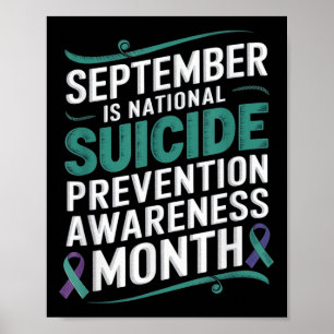 September National Suicide Prevention Awareness Mo Poster