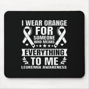 September Orange Leukemia Awareness  Mouse Pad