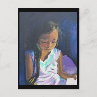 September Postcard 2: Girl Reading BRENNAN CENTER