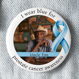 September Prostate Cancer Awareness Month 6 Cm Round Badge