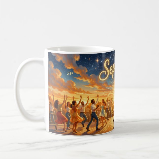 September Starlight Dance Celebration Mug (Left)