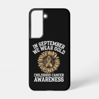 September We Wear Gold Childhood Cancer Awareness