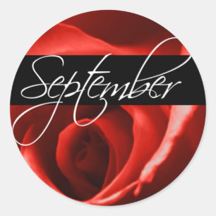 September Wedding And Event Envelope Seal