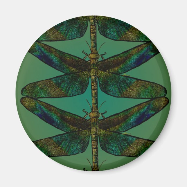 September Wing Dusk Line Magnet (Front)