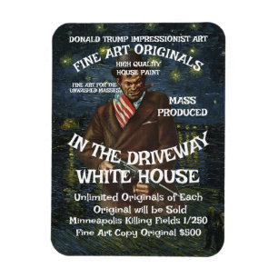 Septic God Guns Money White House Rose Garden Magnet