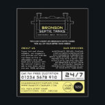 Septic Tank, Septic Company, Septic Engineer Flyer<br><div class="desc">Septic Tank,  Septic Company,  Septic Engineer Advertising Flyers By The Business Card Store.</div>