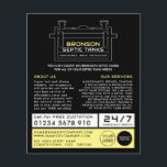 Septic Tank, Septic Company, Septic Engineer Flyer<br><div class="desc">Septic Tank,  Septic Company,  Septic Engineer Advertising Flyers By The Business Card Store.</div>