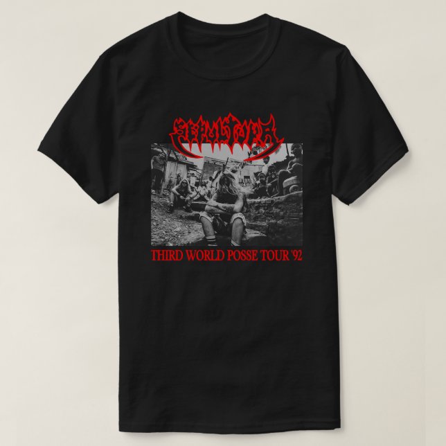 Sepultura Third World Posse Essential T-Shirt (Design Front)