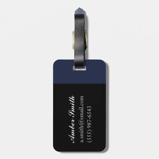 Sequel 2002 luggage tag (Back Vertical)