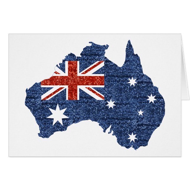 sequin australian flag (Front Horizontal)