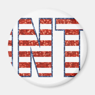 sequin Clinton Magnet