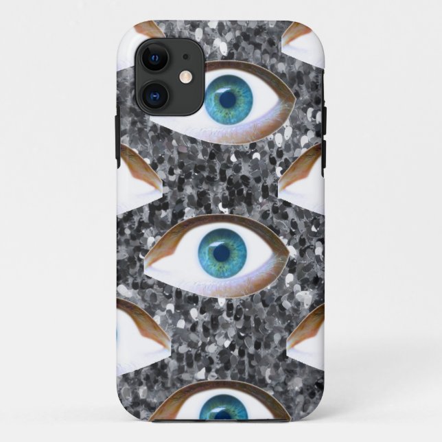 sequin eyes Case-Mate iPhone case (Back)