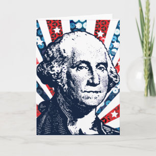 sequin george washington card