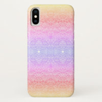 Sequin lace pattern gradient pink gold purple