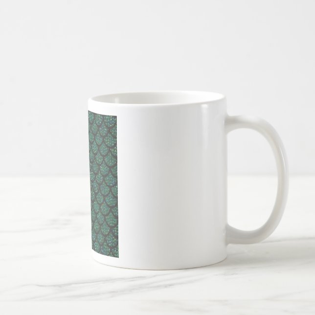 sequin mermaid coffee mug (Right)
