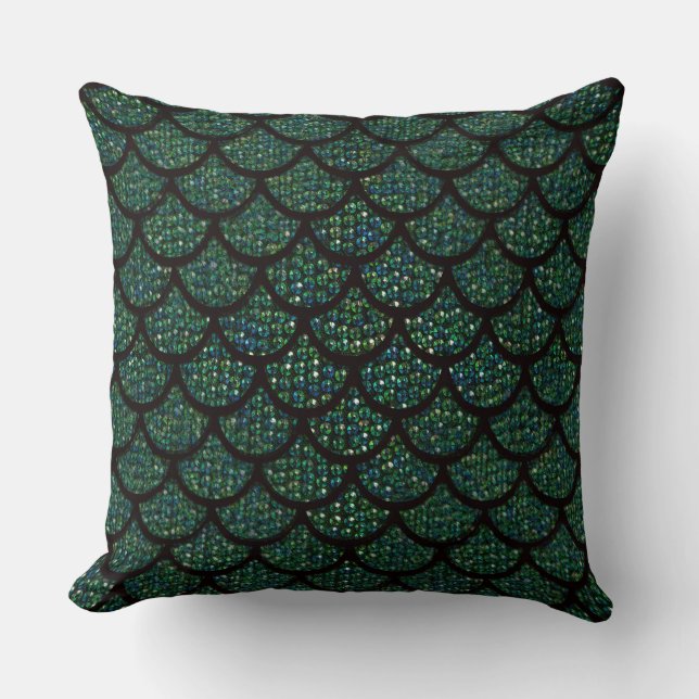 sequin mermaid cushion (Front)