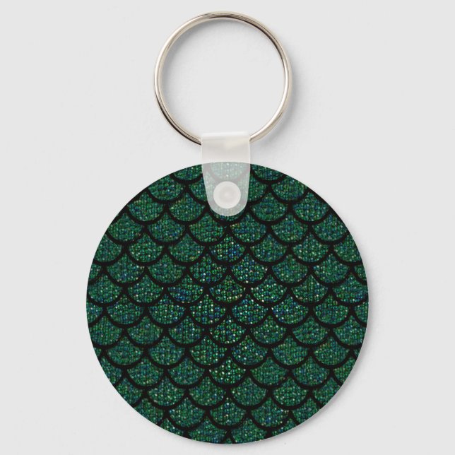 sequin mermaid key ring (Front)