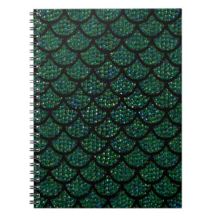 sequin mermaid notebook