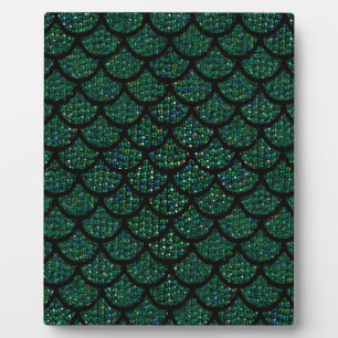 sequin mermaid plaque