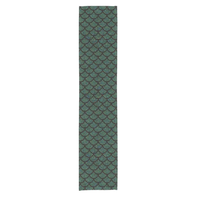 sequin mermaid table runner cloth tablerunner (Front)