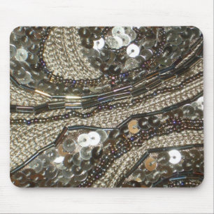 sequin mousepad