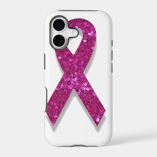 sequin pink breast cancer awareness