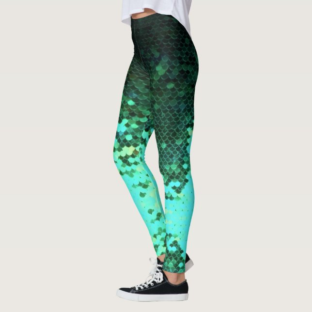 Sequin Scales Leggings (Left)