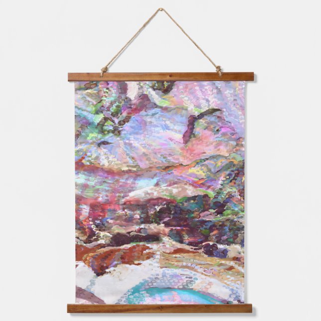 Sequins Haze Hanging Tapestry (Front)