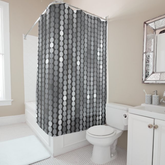 Sequins Shower Curtain (In Situ)