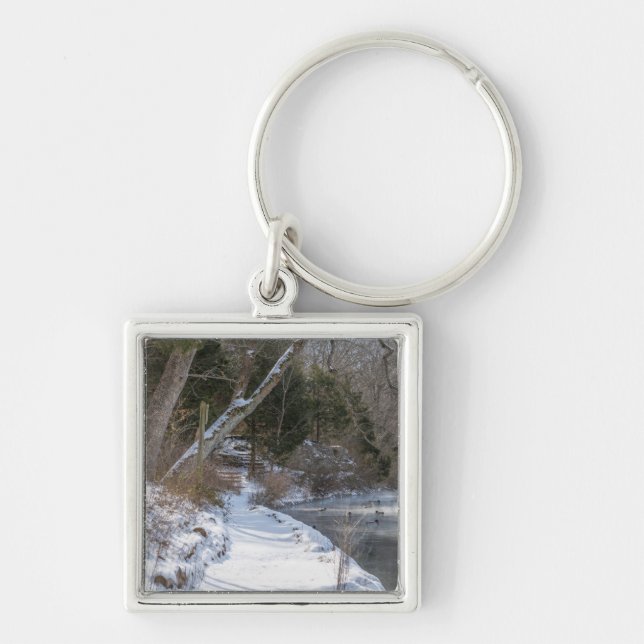 Sequiota Winter Walk Key Ring (Front)