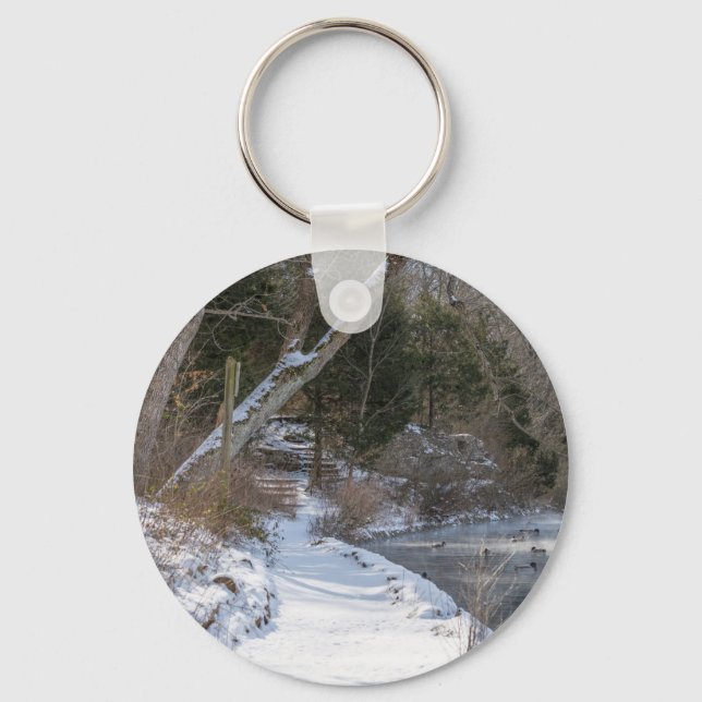 Sequiota Winter Walk Key Ring (Front)