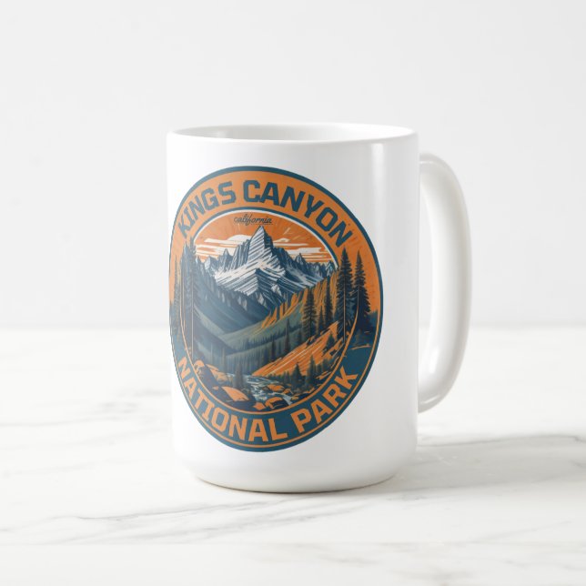 Sequoia and Kings Canyon National Parks california Coffee Mug (Front Right)
