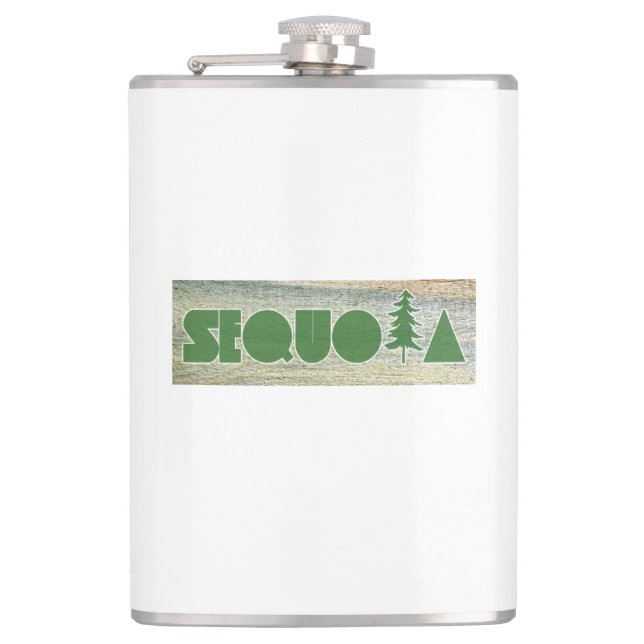 Sequoia Hip Flask (Front)