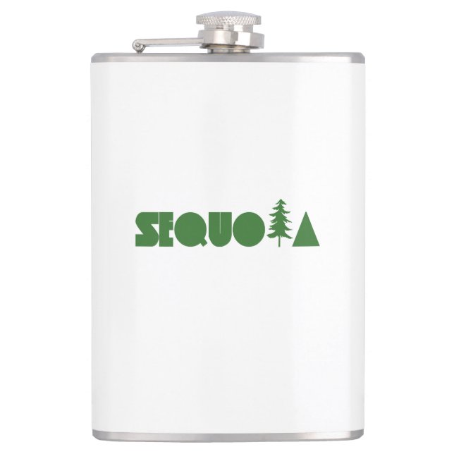 Sequoia Hip Flask (Front)