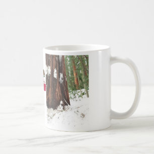 Sequoia in the snow mug