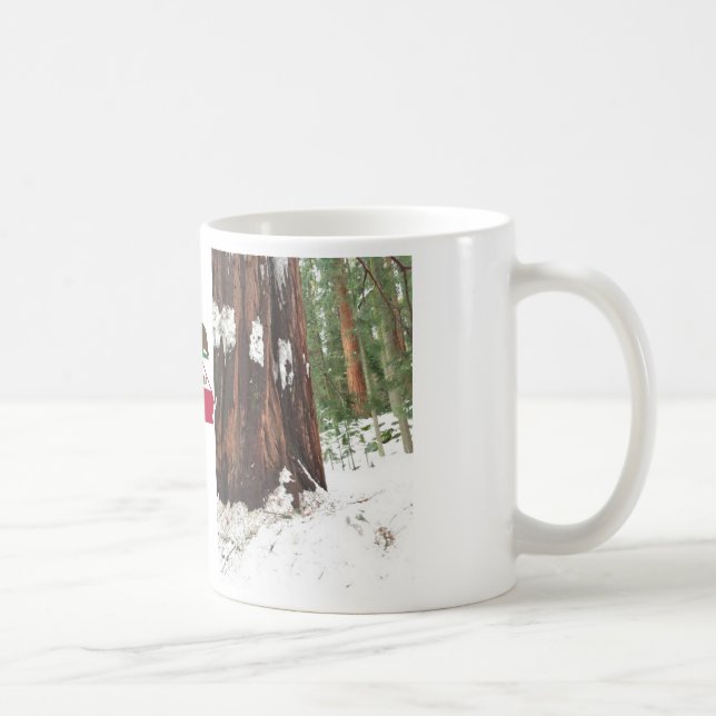 Sequoia in the snow mug (Right)