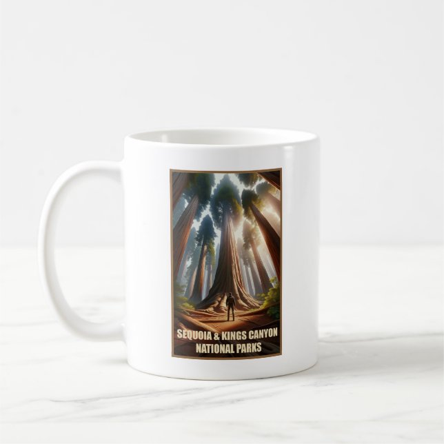 Sequoia & Kings Canyon National Parks Coffee Mug (Left)
