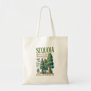 Sequoia Kings Canyon National Parks T-Shirt Tote Bag