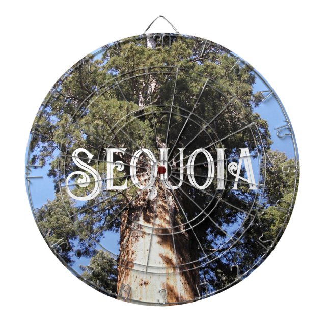 Sequoia National Forest Giant Tree Dartboard (Front)
