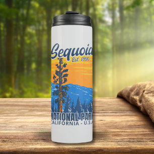 Sequoia National Forest Mountain Scenery Thermal Tumbler