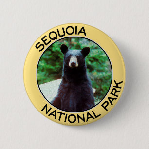 Sequoia National Park 6 Cm Round Badge