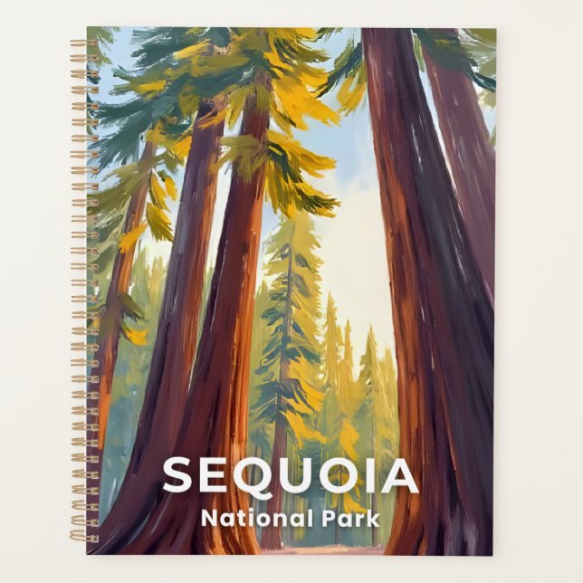 Sequoia National Park | California Art Planner (Front)