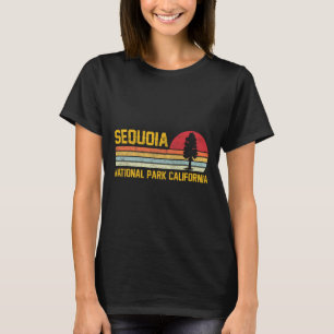 Sequoia National Park California Retro Adventure T-Shirt