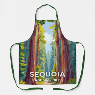 Sequoia National Park California Travel Apron