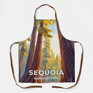 Sequoia National Park California Travel Apron