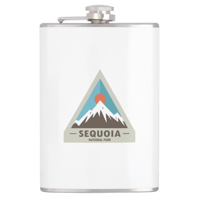 Sequoia National Park Hip Flask (Front)
