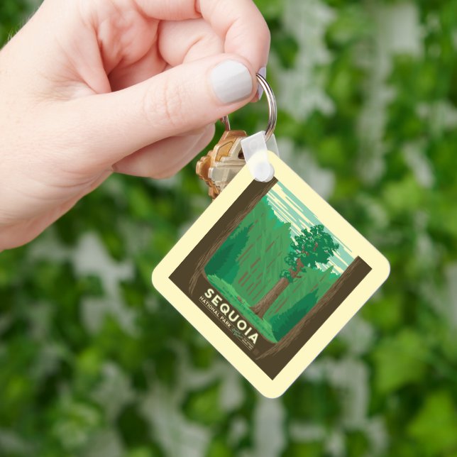 Sequoia National Park Key Ring (Hand)
