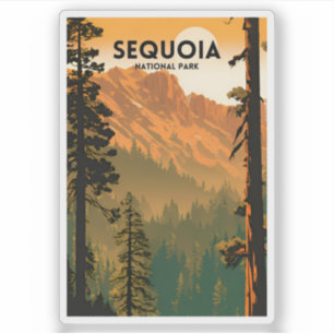 Sequoia National Park Vintage