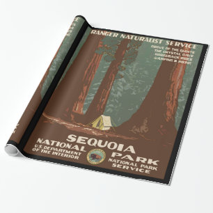 Sequoia National Park Wrapping Paper