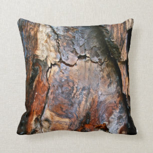 SEQUOIA TREE BARK DETAIL CUSHION